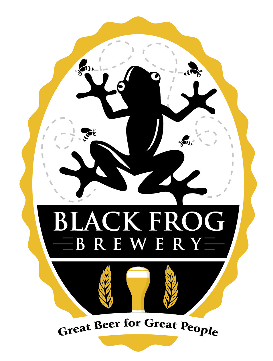 Black Frog Brewing Co logo