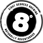 Eight Degrees Brewing logo