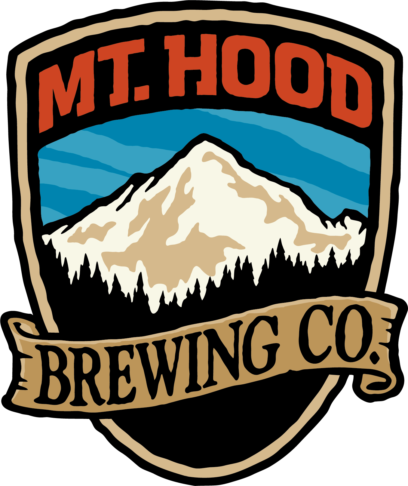 Mount Hood Brewing Co logo