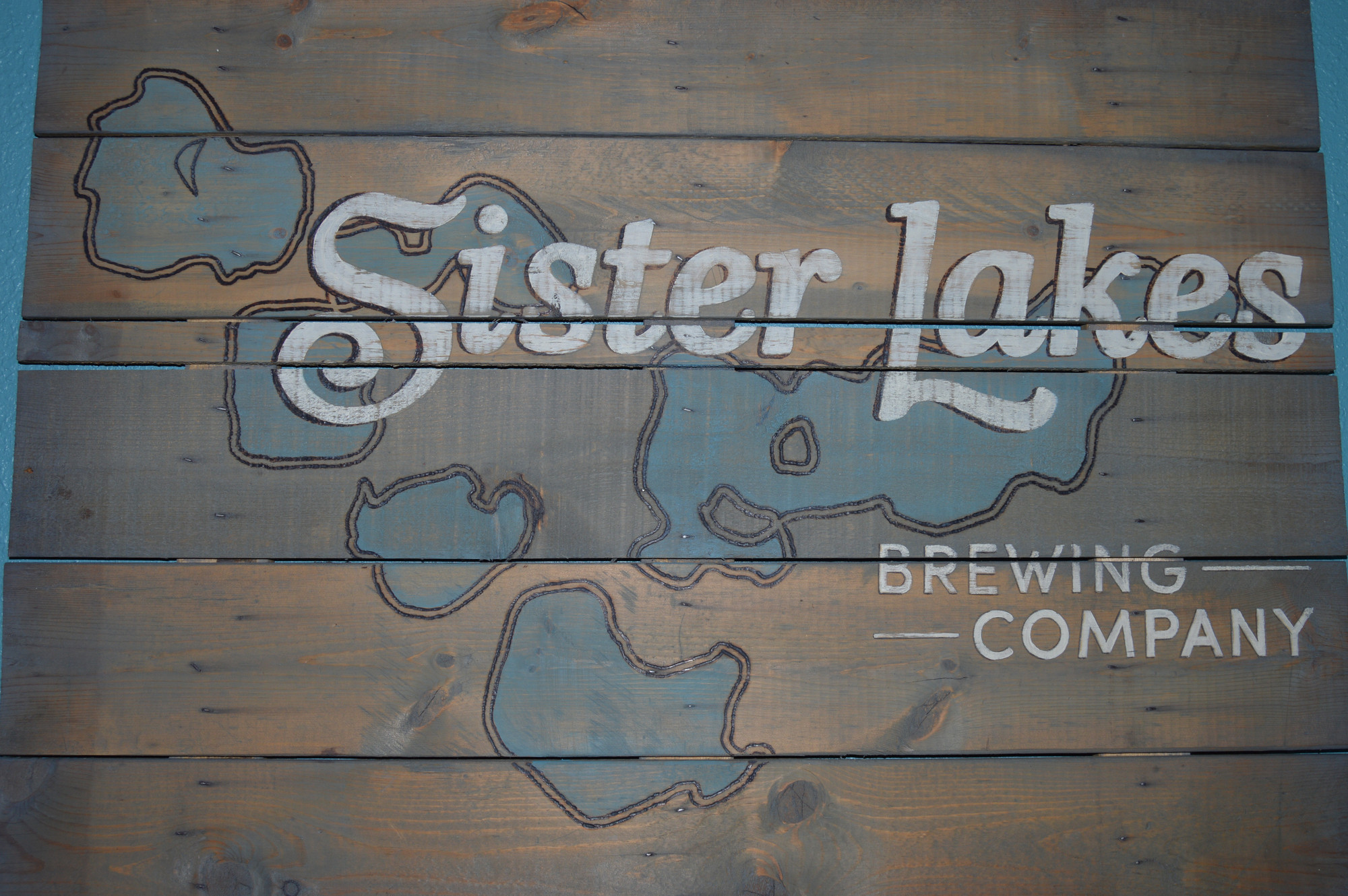 Sister Lakes Brewing Company logo