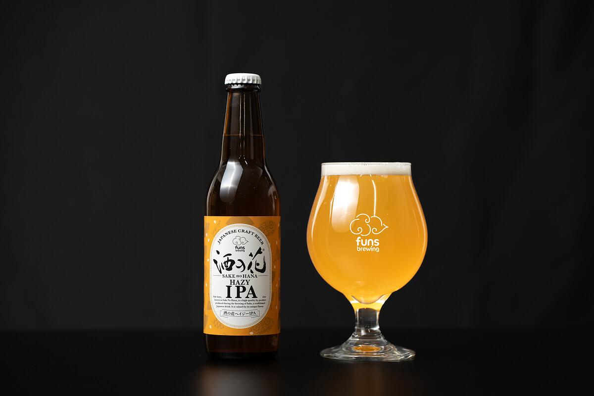 酒の花ジューシーIPA (Sake no Hana Juicy IPA) by funs brewing BEERHOUSE OSAKA