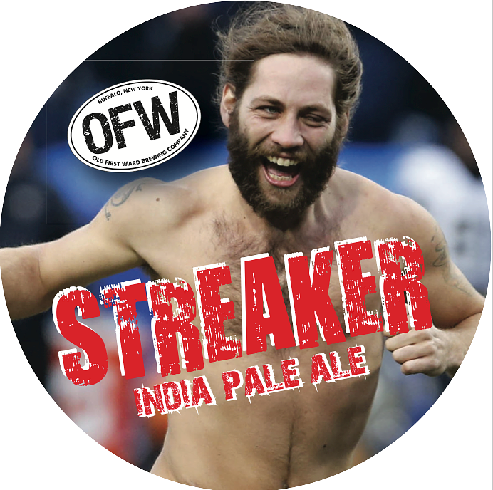 Streaker IPA by Gene McCarthy's/Old First Ward Brewing Company