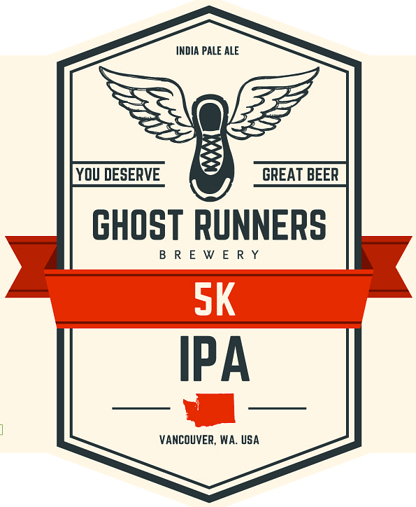 5k IPA by Ghost Runners Brewery