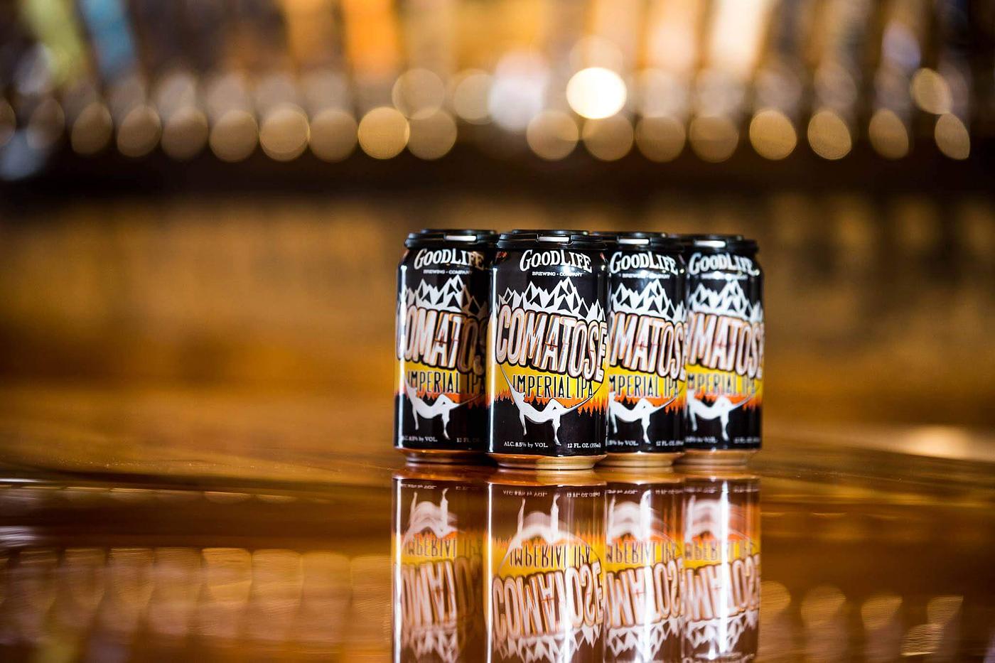 Comatose Imperial IPA by GoodLife Brewing Company