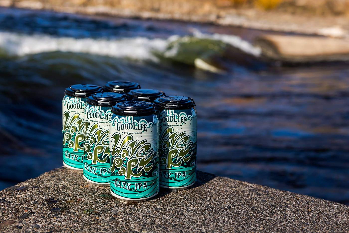 Wave Park Hazy IPA by GoodLife Brewing Company