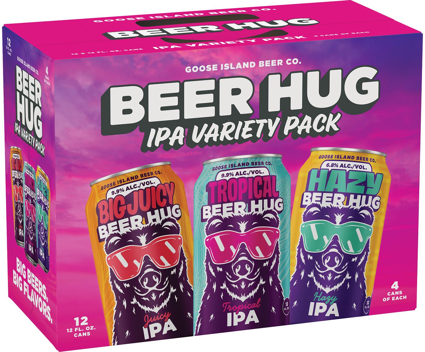 Beer Hug IPA Variety Pack by Goose Island Brewpub