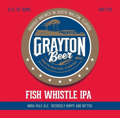 Fish Whistle IPA by Grayton Beer Company