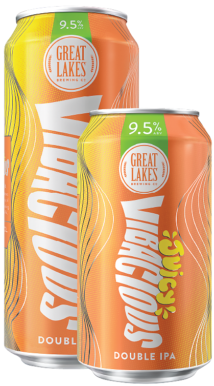 Juicy Vibacious® Double IPA by Great Lakes Brewing Co