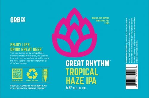 Tropical Haze by Great Rhythm Brewing Co.