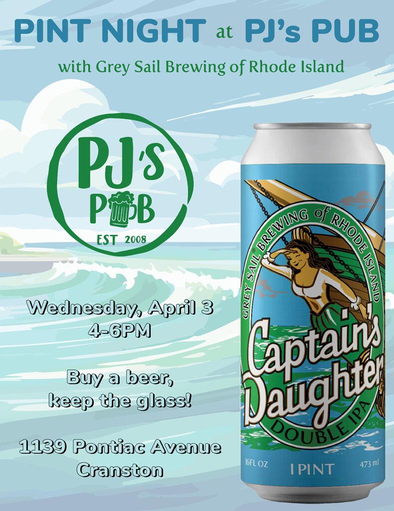 Captain's Daughter Double IPA by Grey Sail Brewing Co. LLC