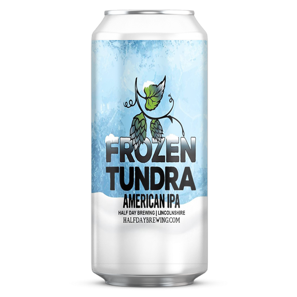 Frozen Tundra IPA by Half Day Brewing Company