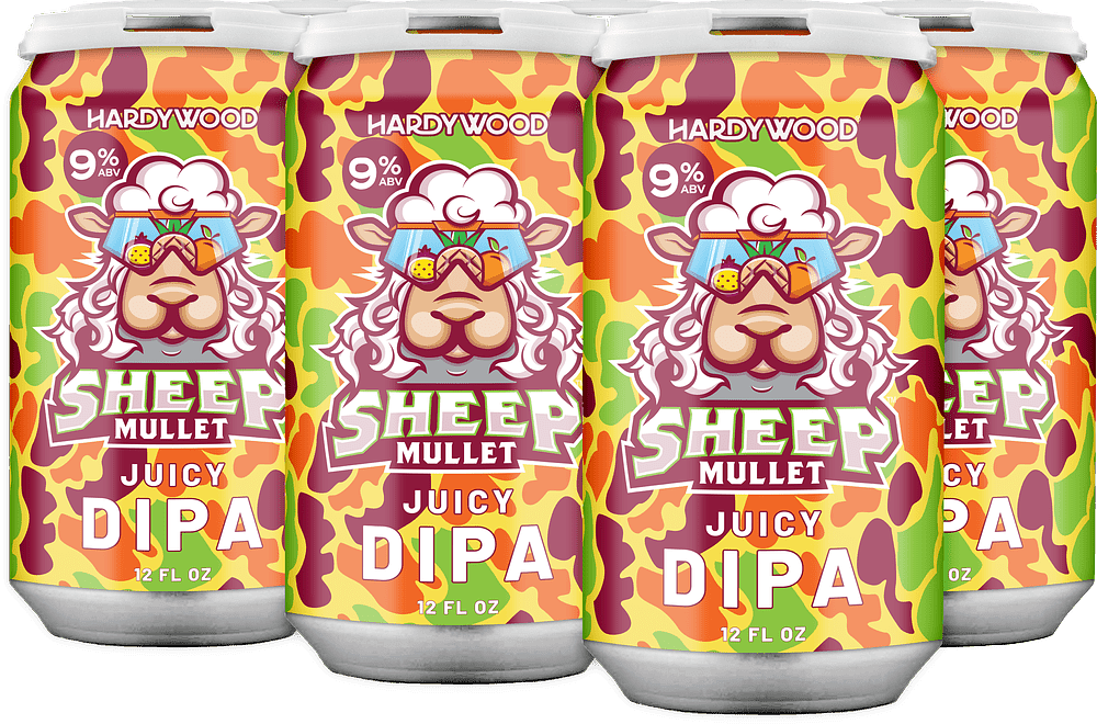 Sheep Mullet Juicy DIPA by Hardywood Park Craft Brewery