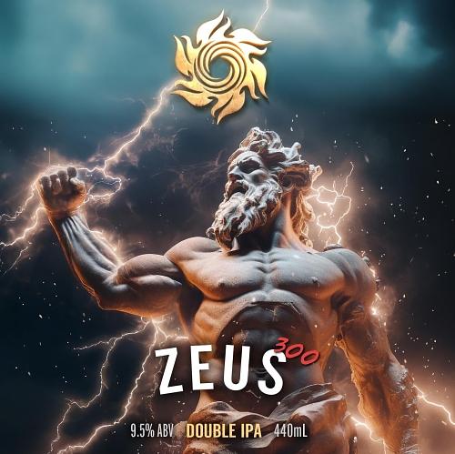 Zeus Double IPA by Helios Brewing