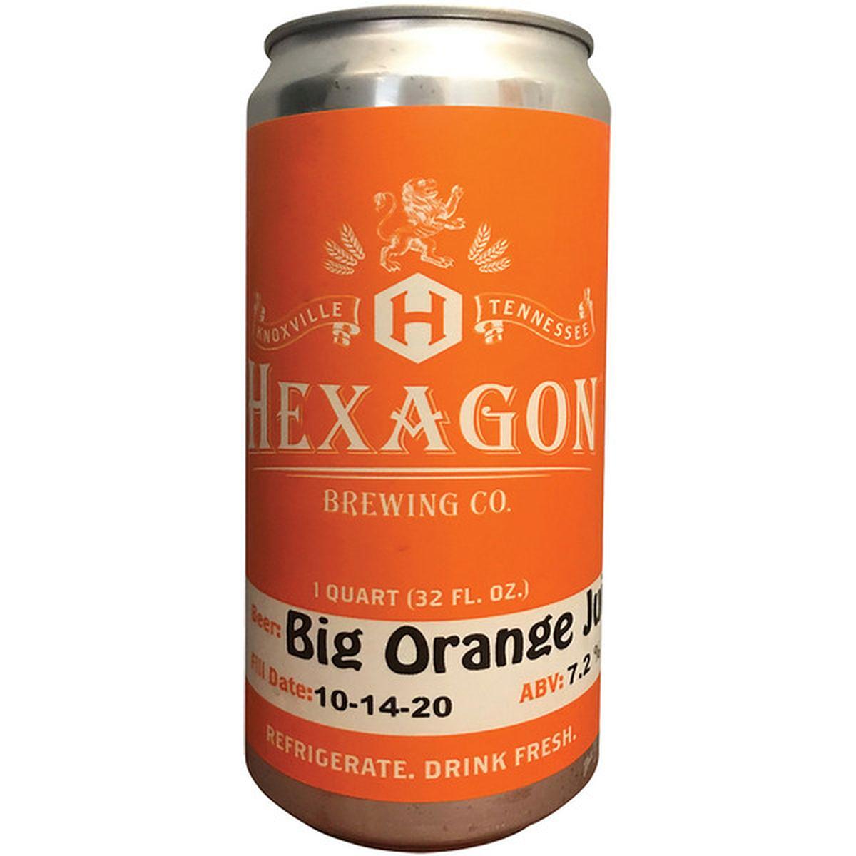 Big Orange Juice Bomb by Hexagon Brewing Co