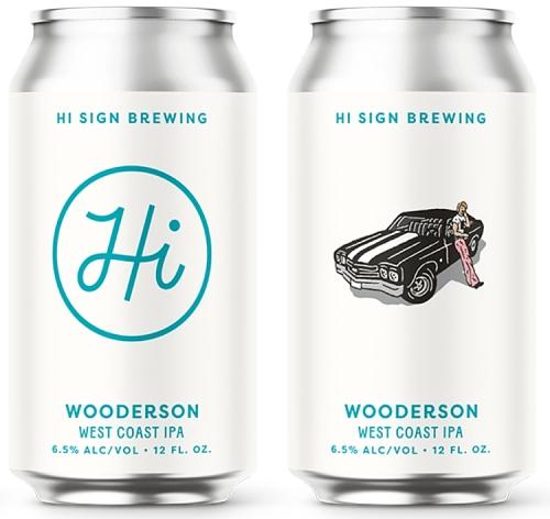 Wooderson West Coast IPA by Hi Sign Brewing