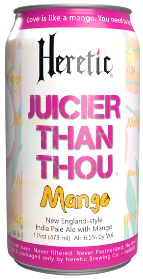 Juicier Than Thou Mango by Heretic Brewing Company