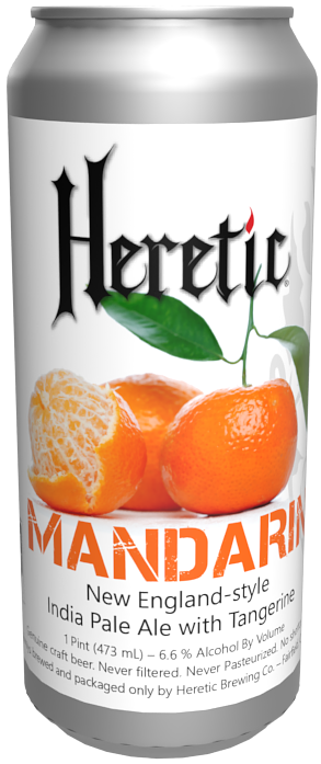Mandarin IPA by Heretic Brewing Company