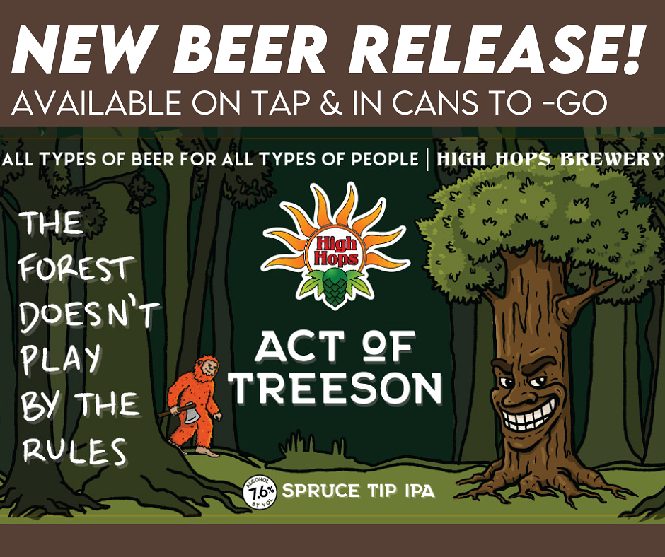 Act of Treeson by High Hops Brewery