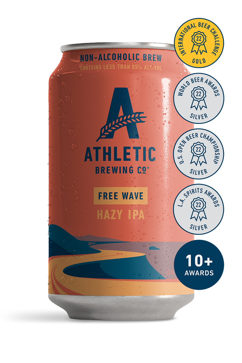 Athletic Free Wave Hazy IPA by Hop Lot Brewing Co.