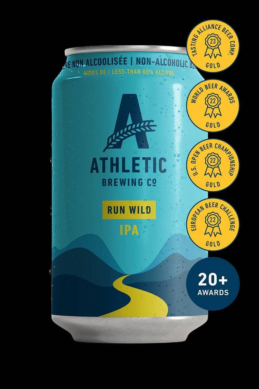 Athletic Run Wild IPA by Hop Lot Brewing Co.
