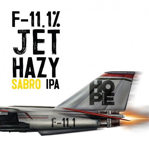 JET HAZY SABRO IPA by Hope Estate