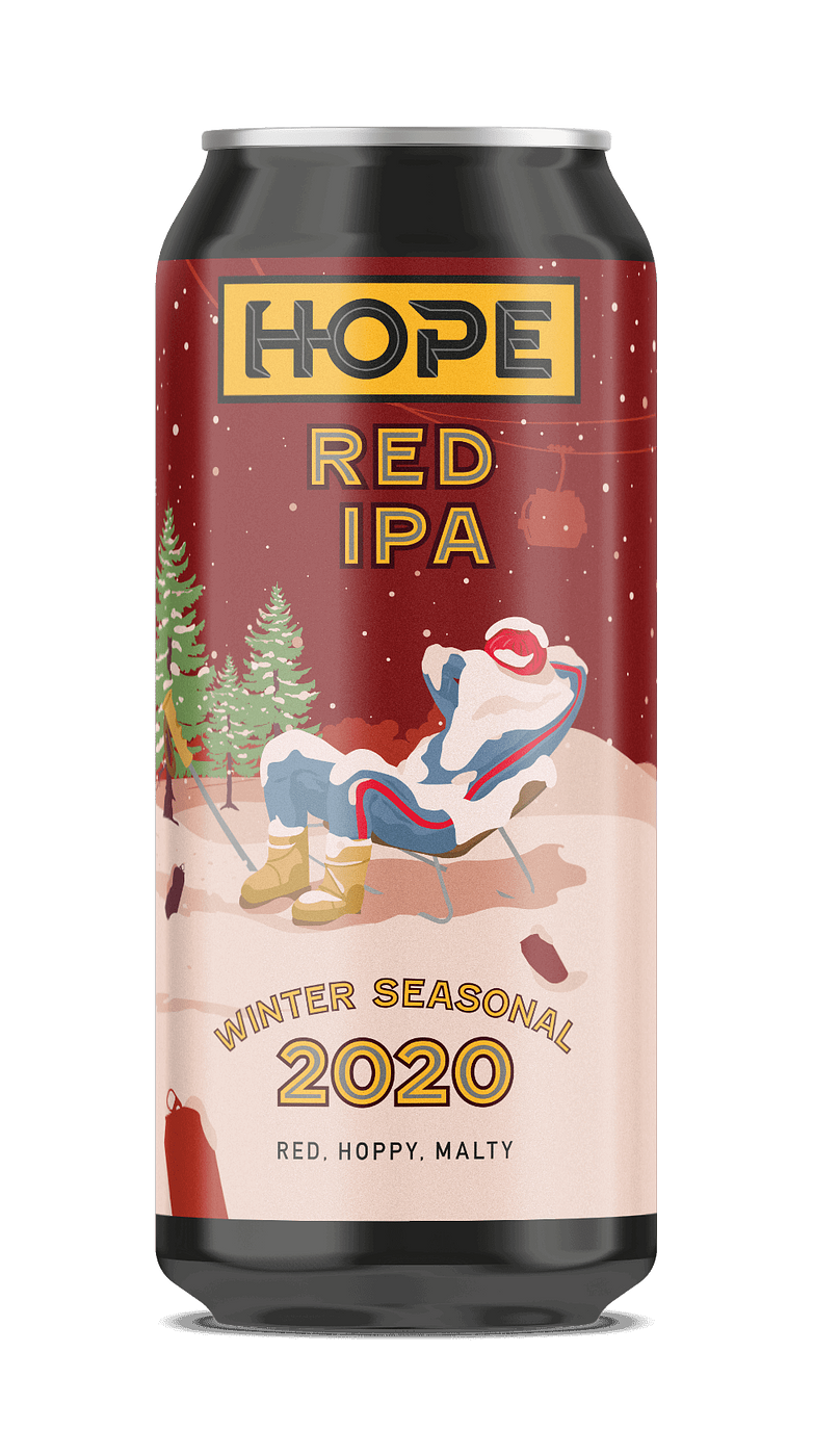 Winter Seasonal Red IPA by Hope Craft Brewery