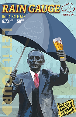 Rain Gauge by Falling Sky Brewing