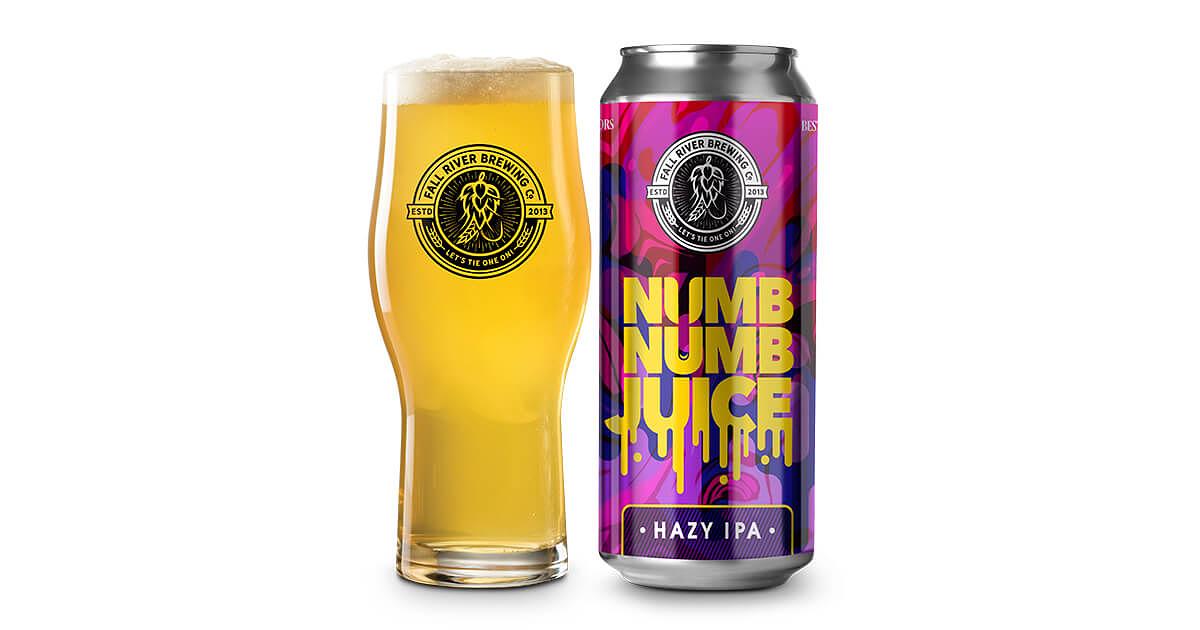 Numb Numb Juice by Fall River Brewing Company