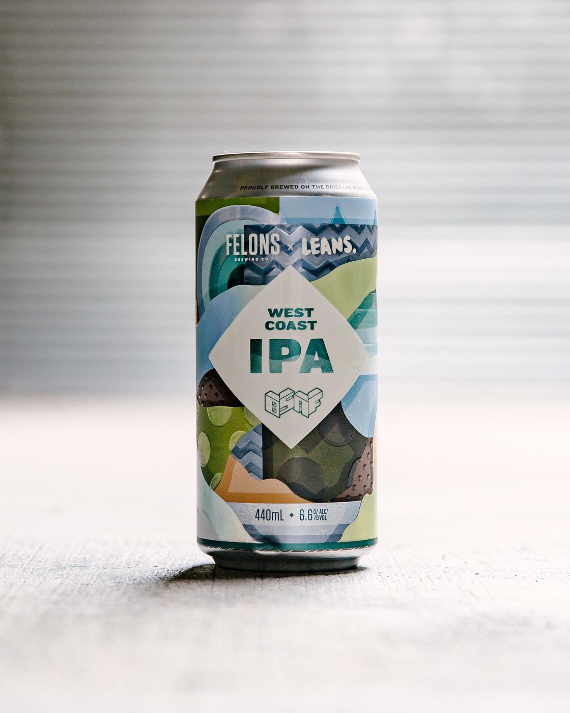 Felons X Leans West Coast IPA by Felons Brewing Co.