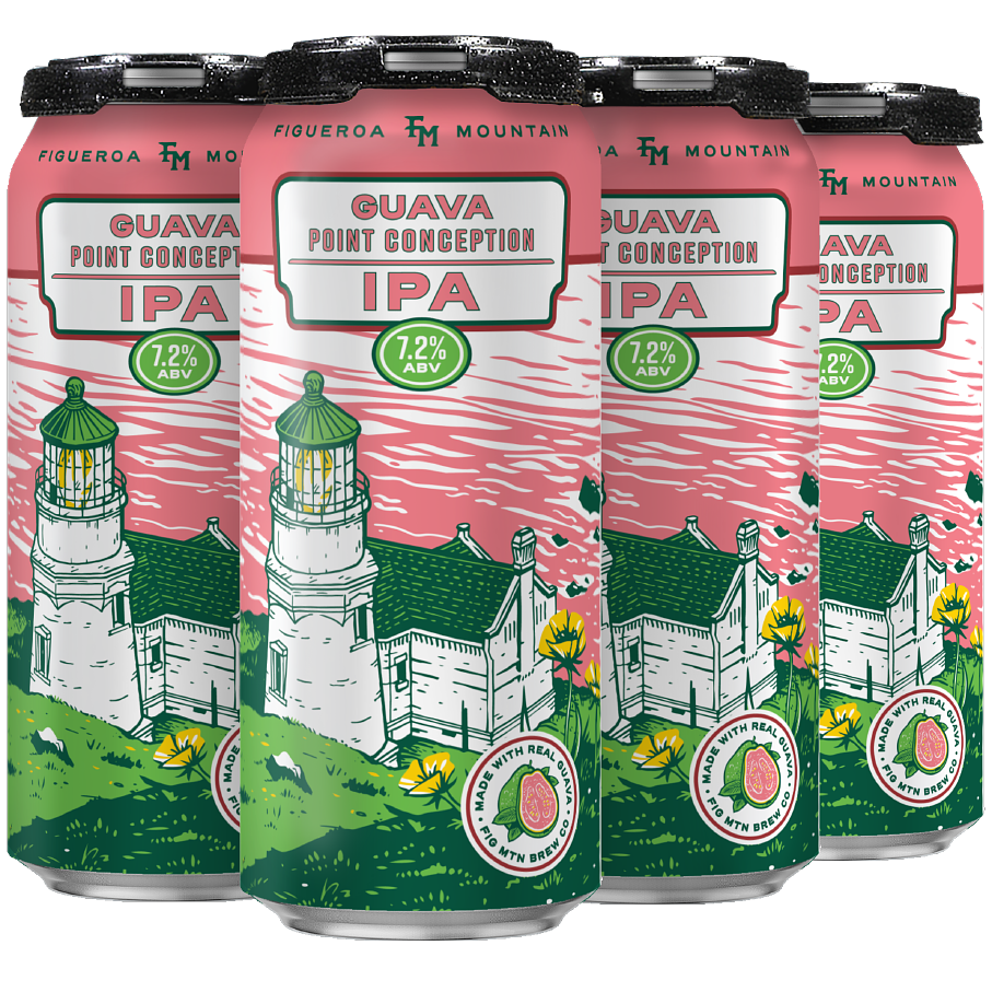 Guava Point Conception IPA by Figueroa Mountain Brewing - Westlake Village