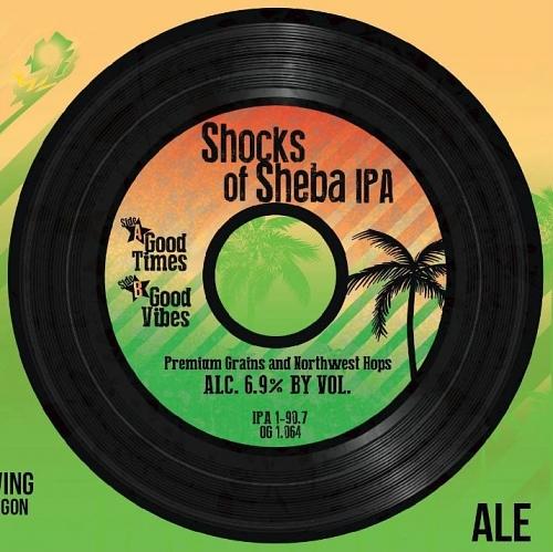 Shocks of Sheba by Fire On the Mountain Brewing Co