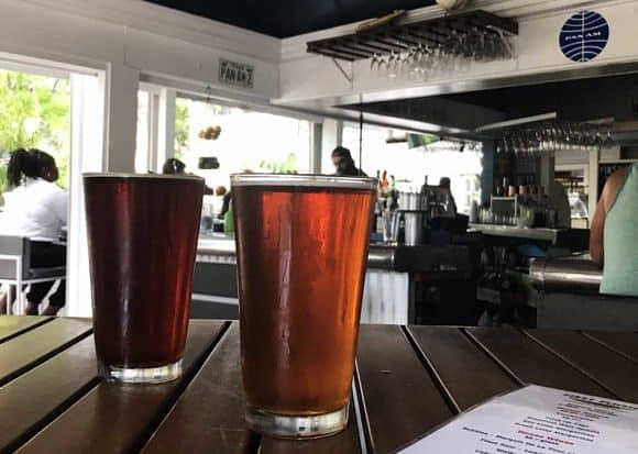 Captain Maverick IPA by First Flight Island Restaurant & Brewery