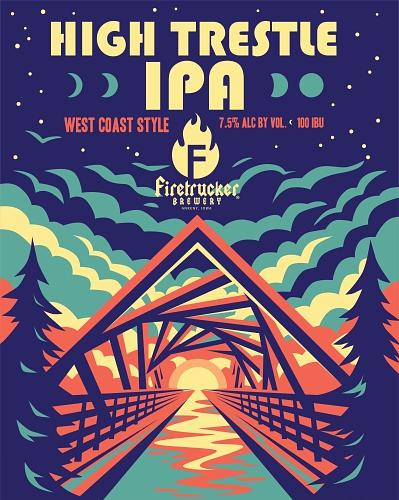 High Trestle IPA by Firetrucker Brewery