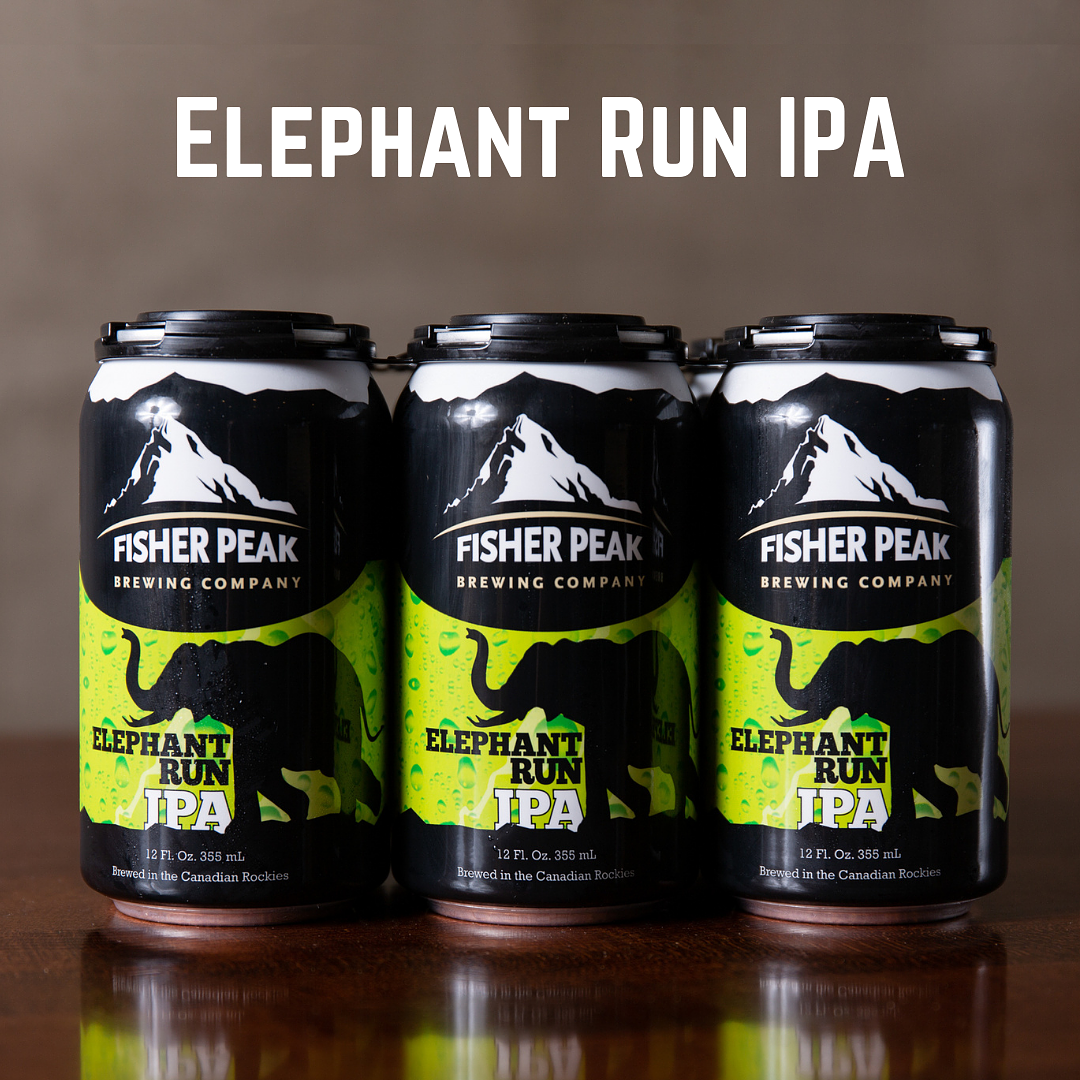 Elephant Run IPA by Fisher Peak Brewing Company