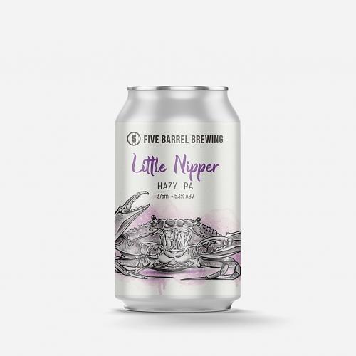 Little Nipper Hazy IPA by Five Barrel Brewing