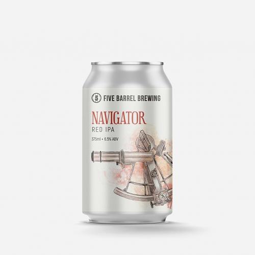 Navigator Red IPA by Five Barrel Brewing