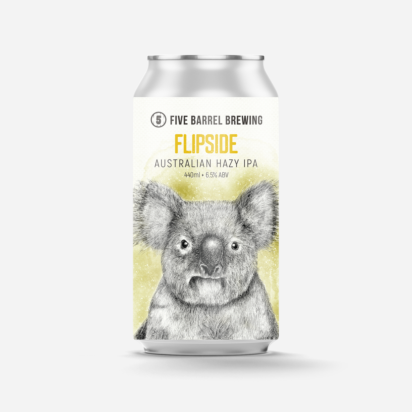 Flipside Australian Hazy IPA by Five Barrel Brewing