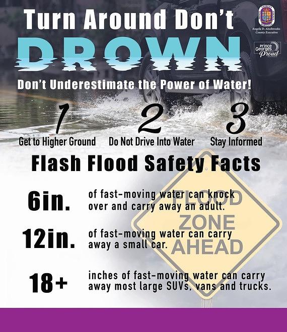 Turn Around Don't Drown by Flood Zone Marketplace & Brewery