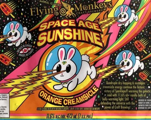 Space Age Sunshine by Flying Monkeys Craft Brewery