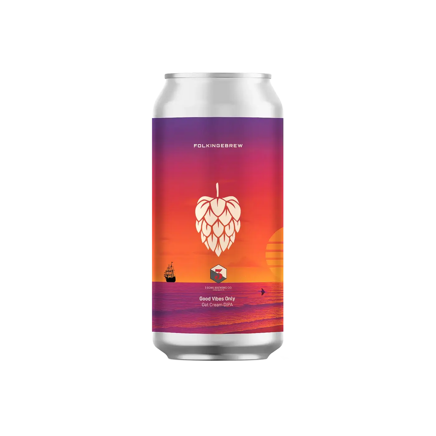 Good Vibes Only (x 3 Sons Brewing) by Folkingebrew