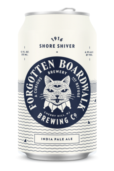 1916 Shore Shiver IPA by Forgotten Boardwalk Brewing