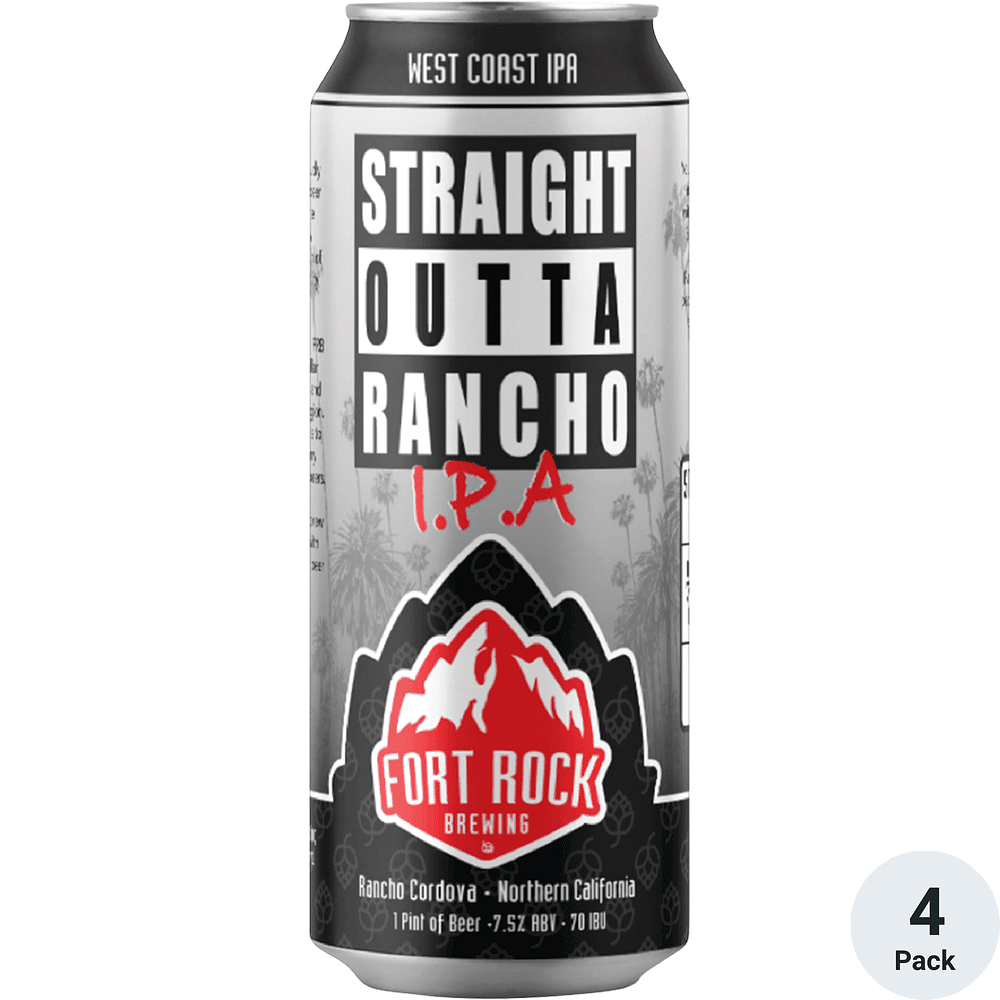 Straight Outta Rancho by Fort Rock Brewing
