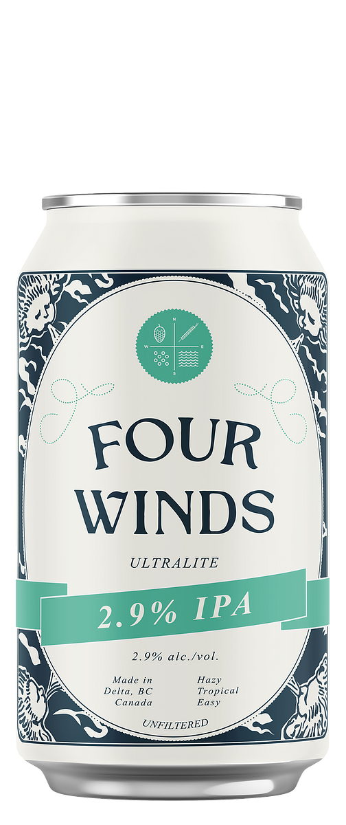 Ultralite - 2.9% IPA by Four Winds Brewing - Beach House