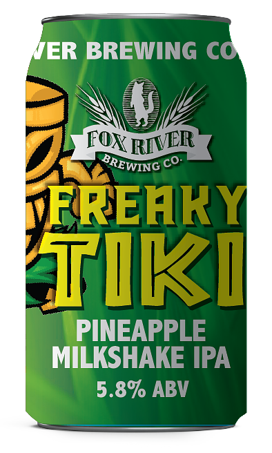 Freaky Tiki Milkshake IPA by Fox River Brewing Co