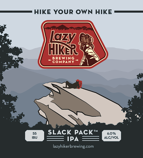 Slack Pack IPA by Lazy Hiker Brewing Co.
