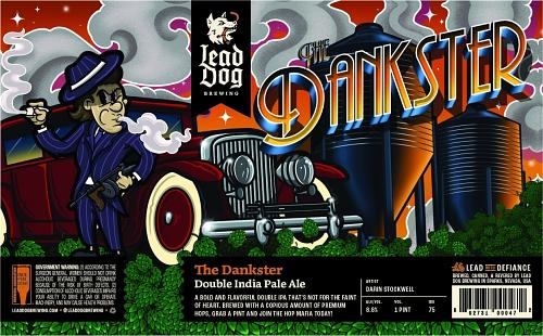 The Dankster Double IPA by Lead Dog Brewing