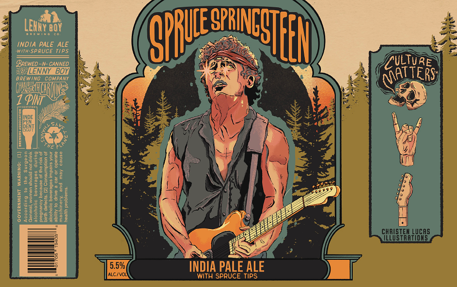 Spruce Springsteen by Lenny Boy Brewing Co