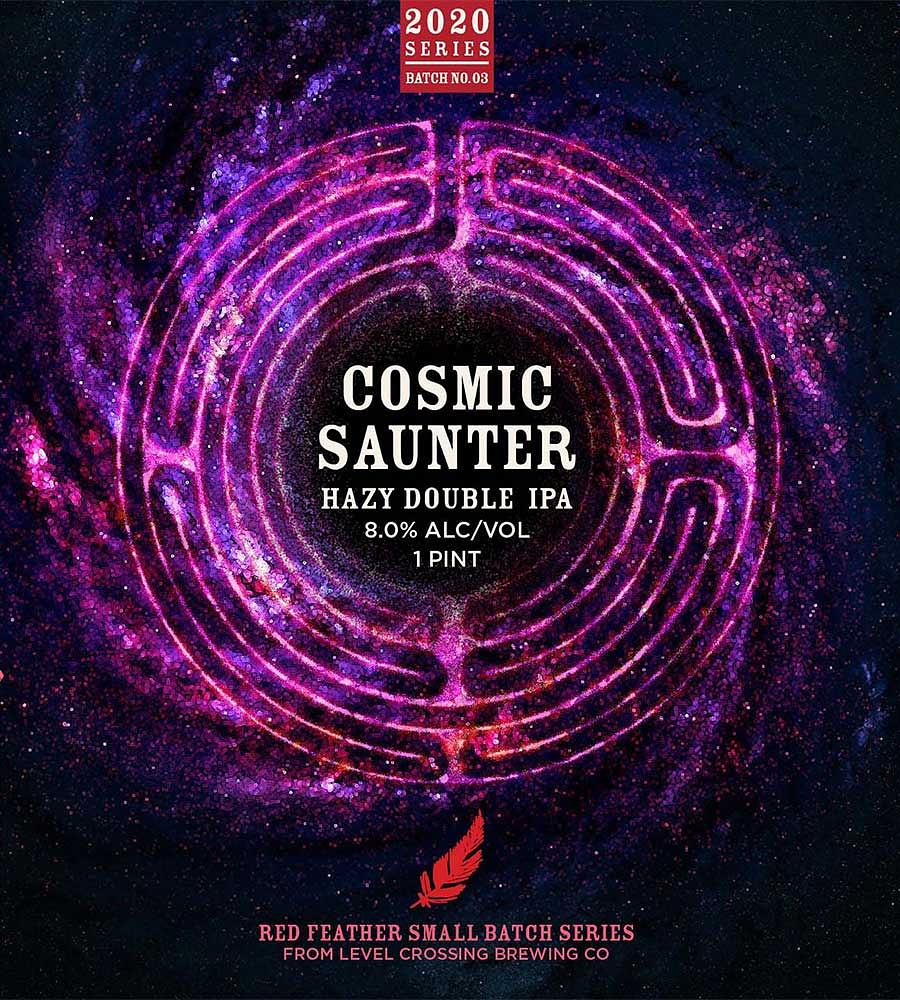Cosmic Saunter by Level Crossing Brewing Company