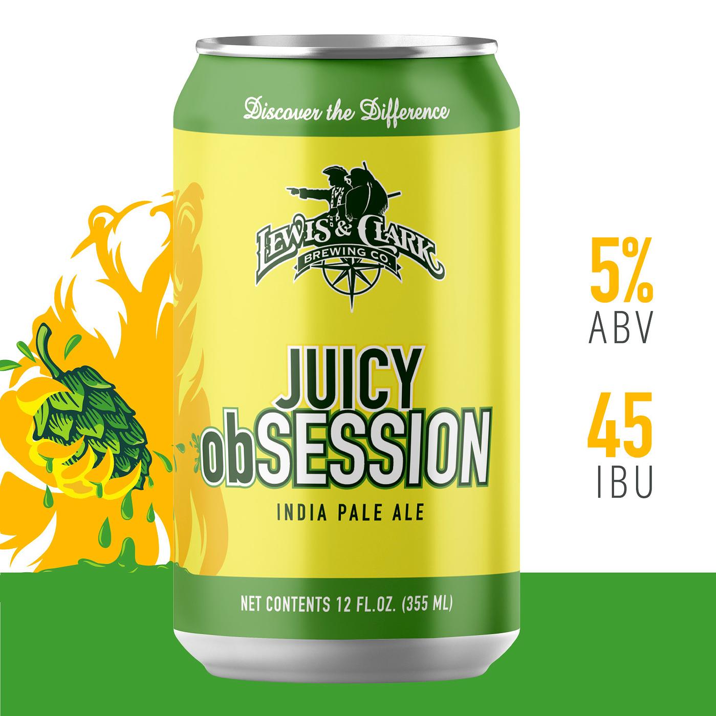 Juicy Obsession by Lewis & Clark Brewing Co