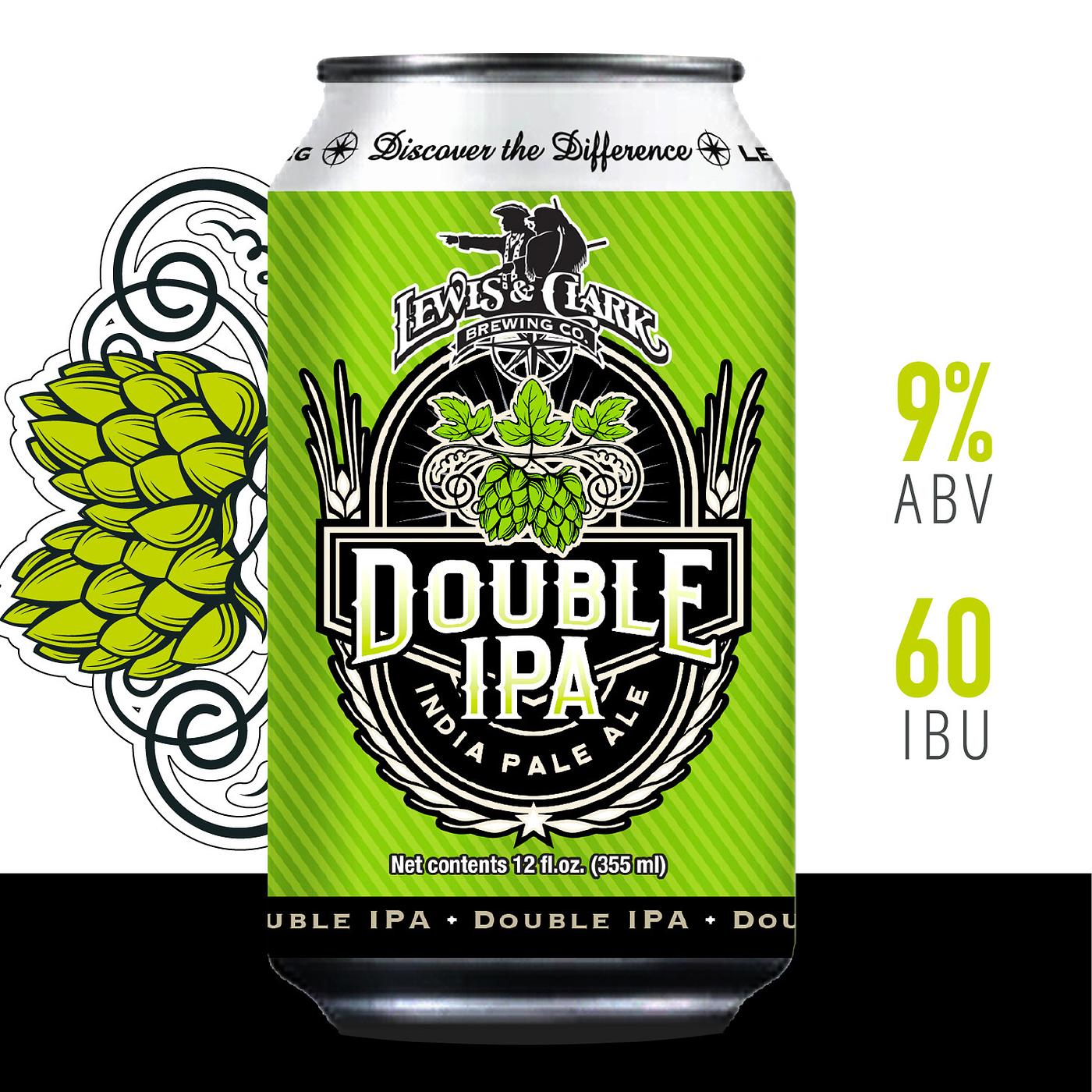 Double IPA by Lewis & Clark Brewing Co